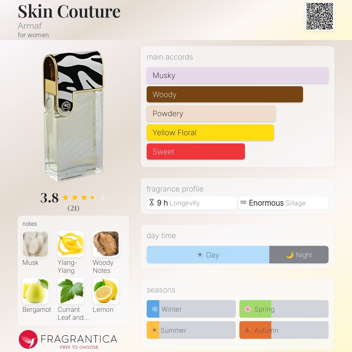Skin Couture, bottle, angle