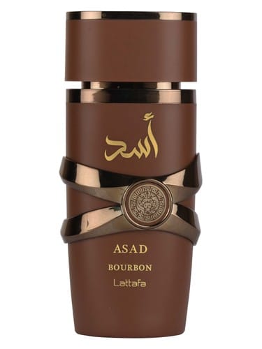 Asad Bourbon, bottle, front