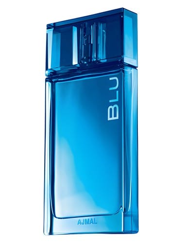 Blu, bottle, front