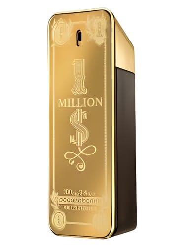 1 Million $, bottle, front