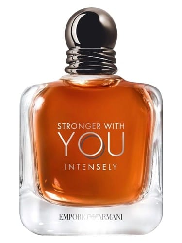Emporio Armani Stronger With You Intensely, bottle, front