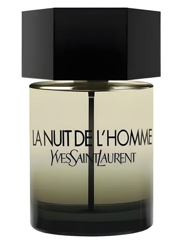 La Nuit de l'Homme, bottle, front
