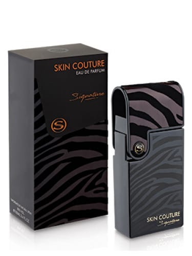 Skin Couture Signature, bottle, angle