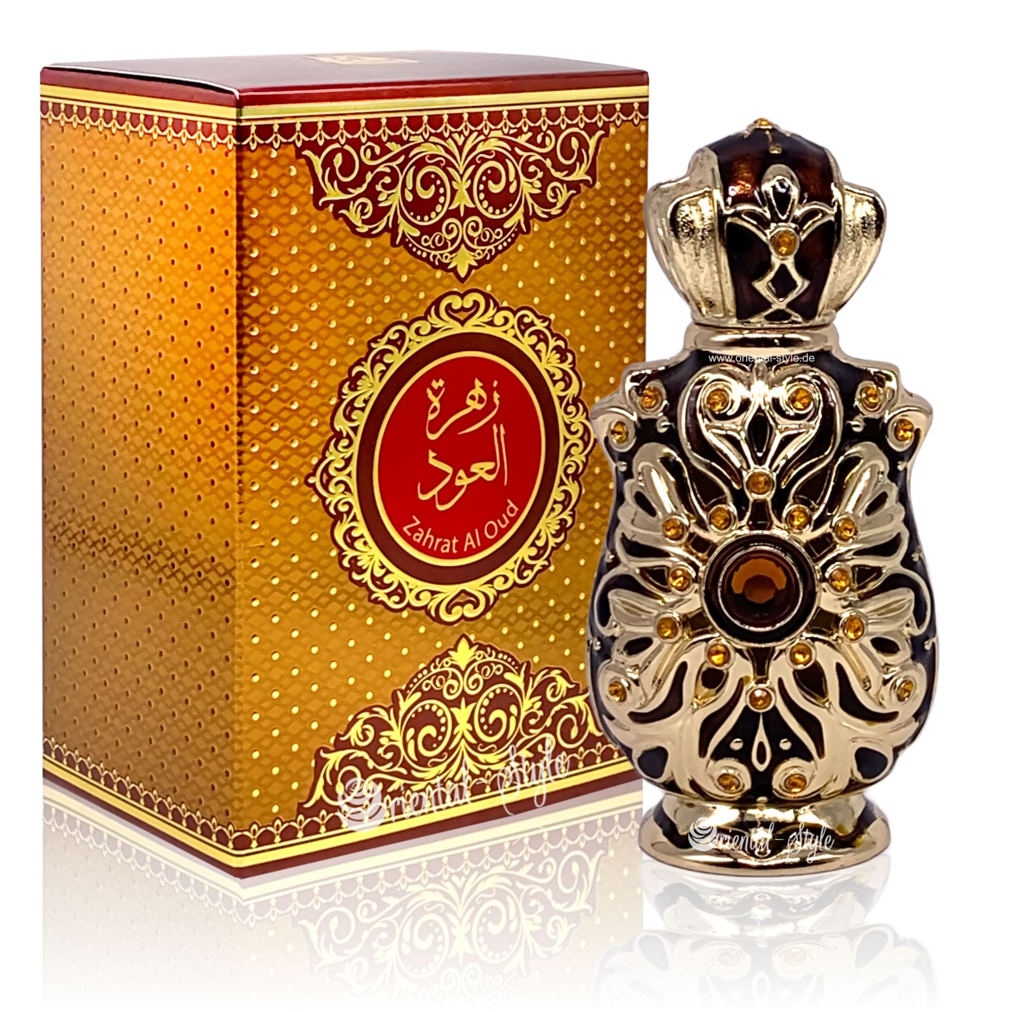 Zahrat Al Oud, bottle, angle