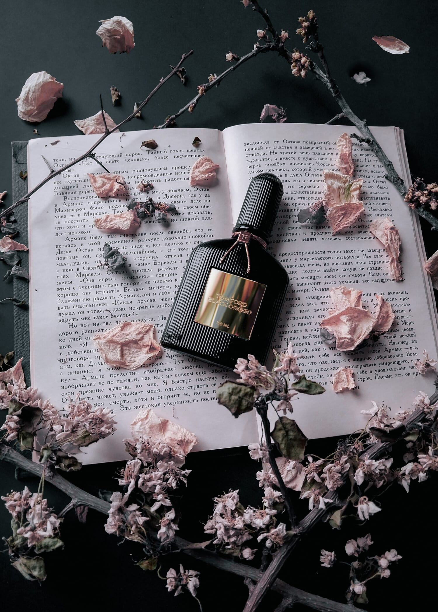 Black Orchid, on-skin / lifestyle