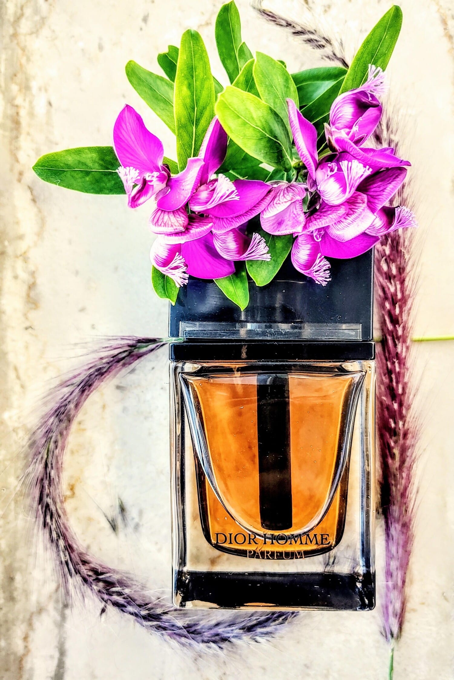 Dior Homme Parfum, bottle, angle