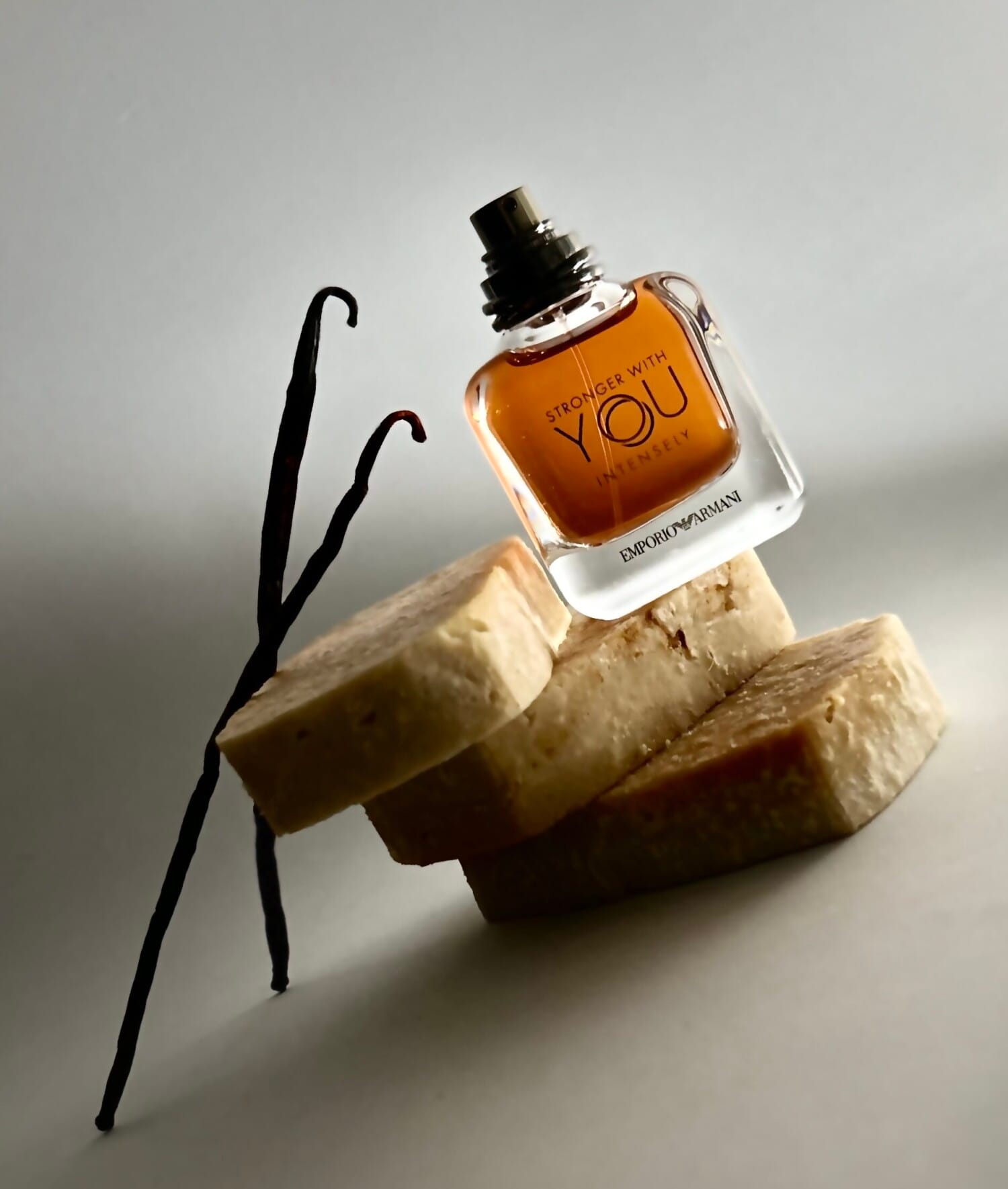 Emporio Armani Stronger With You Intensely, decant + box