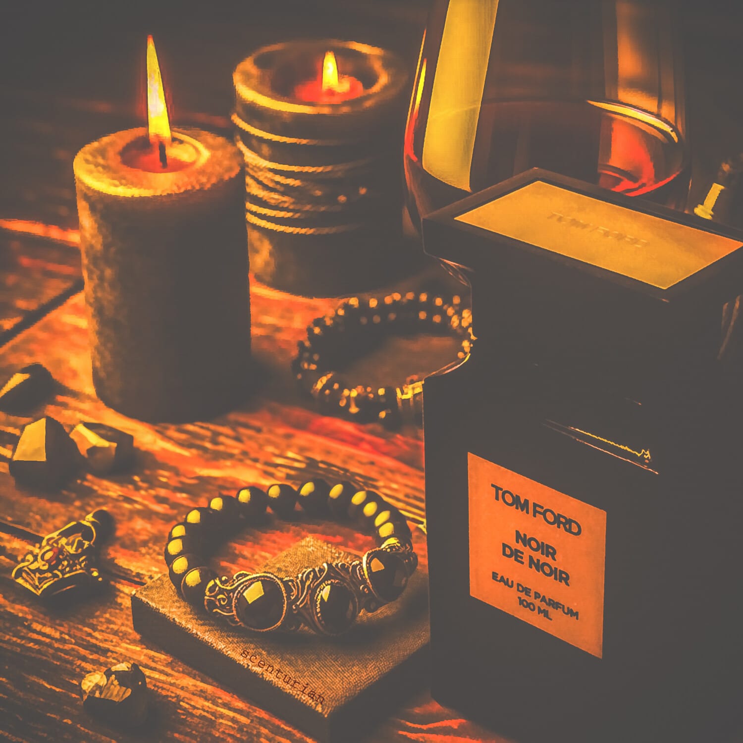 Noir de Noir, decant + box