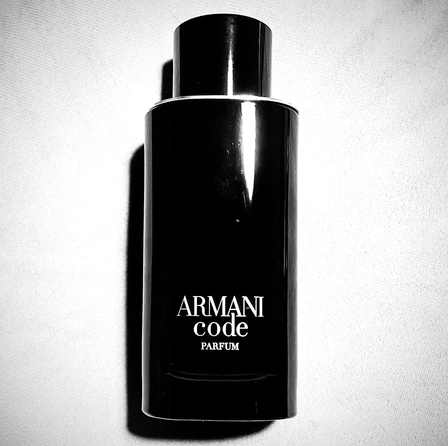 Armani Code Parfum, on-skin / lifestyle