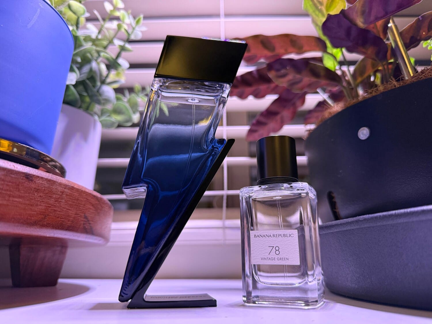 Bad Boy Cobalt Parfum Electrique, on-skin / lifestyle