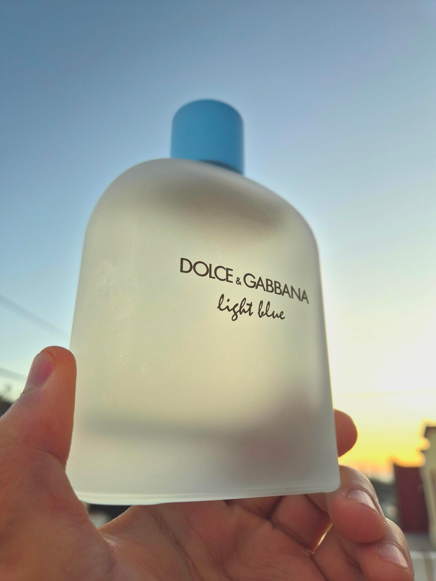 Light Blue Pour Homme Eau de Toilette, on-skin / lifestyle