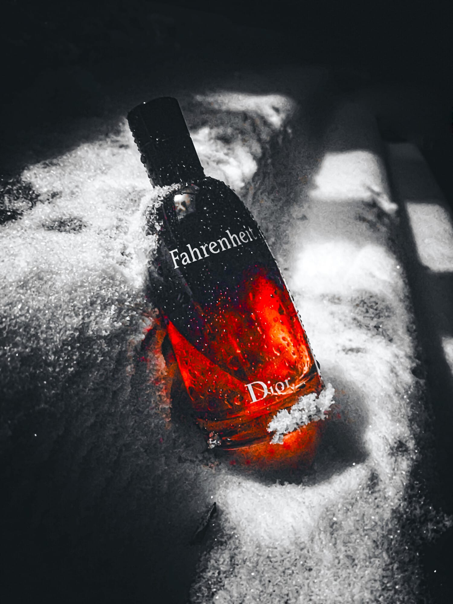 Fahrenheit, bottle, angle