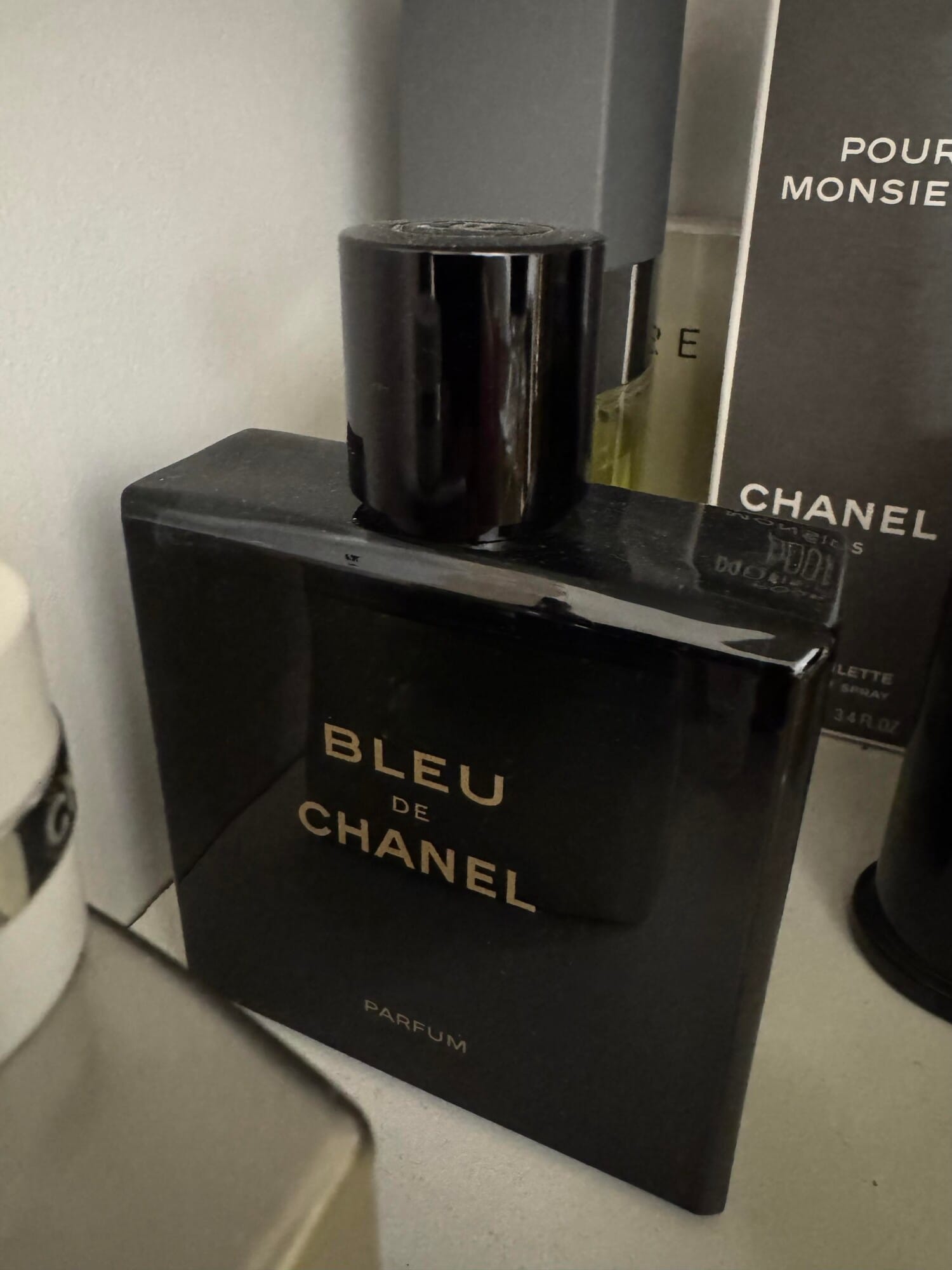Bleu de Chanel Parfum, decant + box