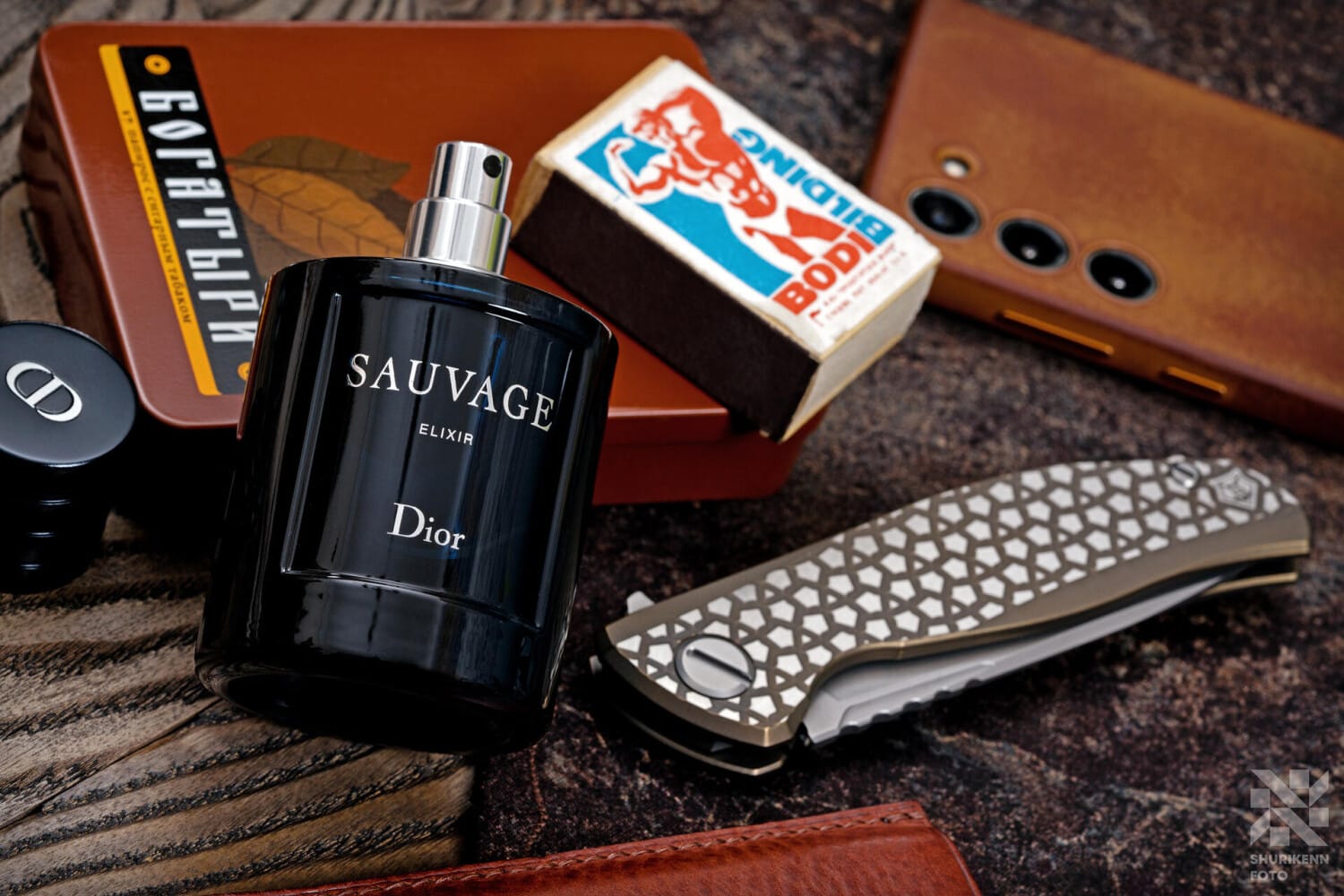 Sauvage Elixir, decant + box