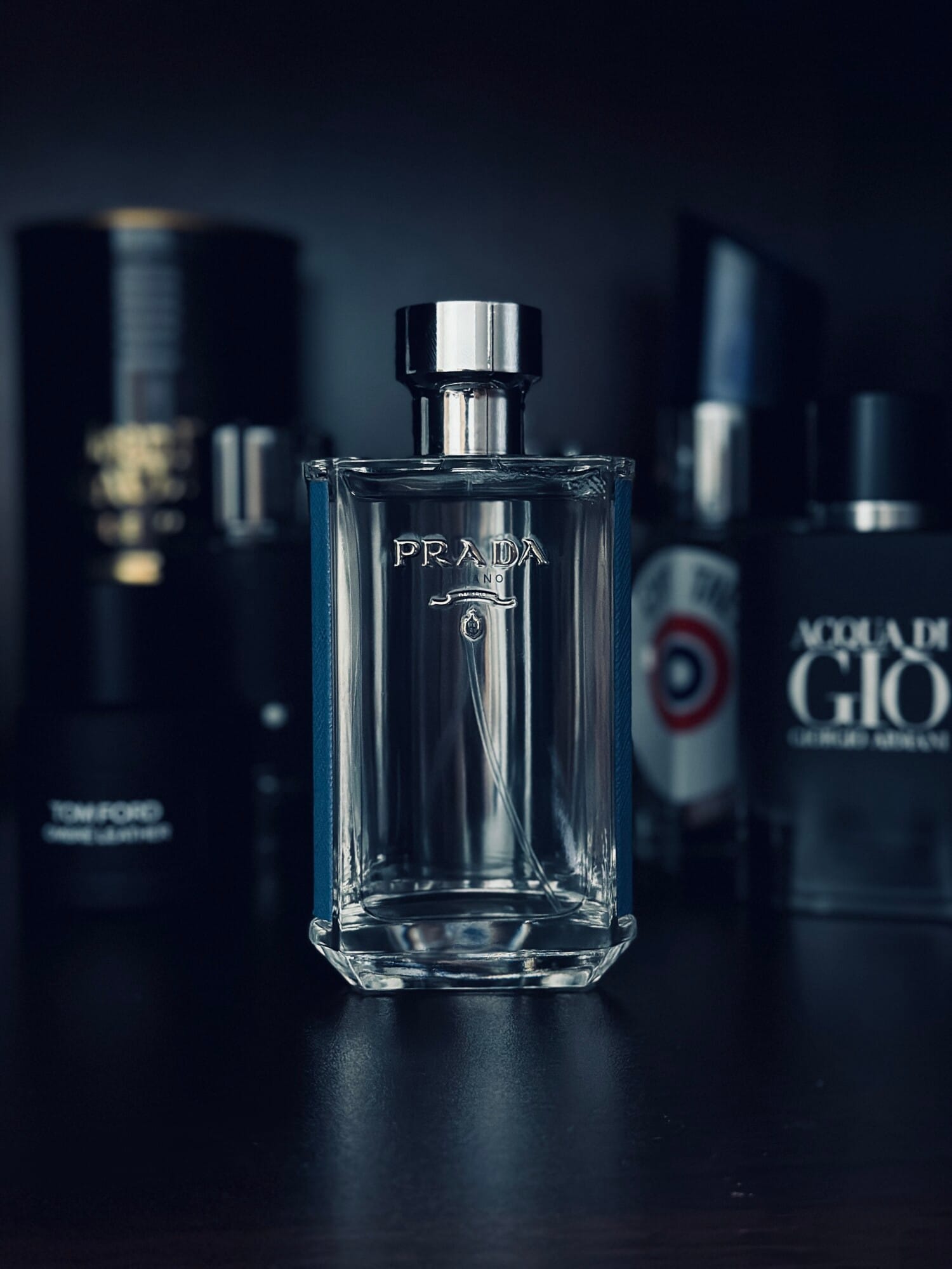 Prada L'Homme L'Eau, on-skin / lifestyle