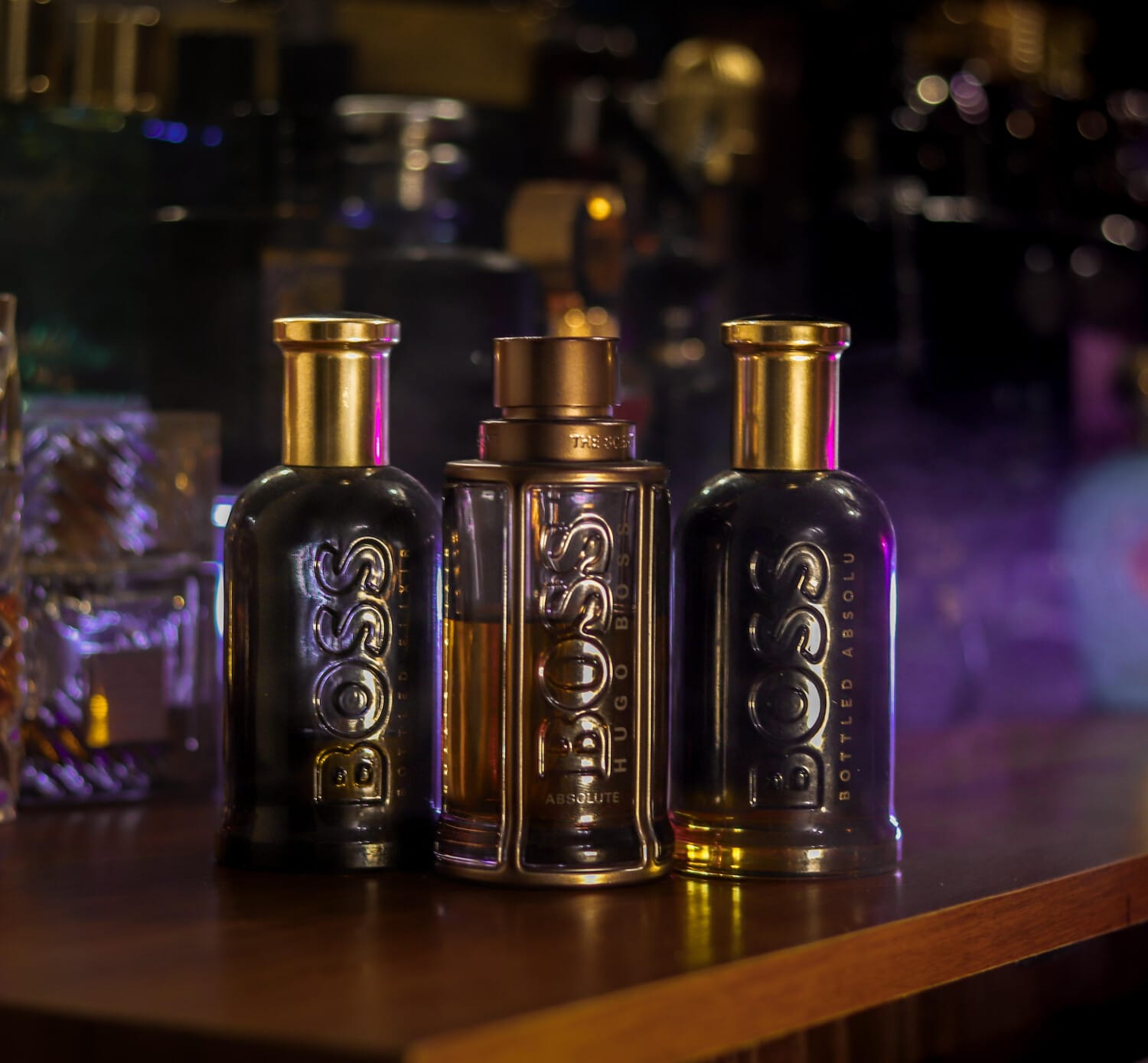 Bottled Absolu, view