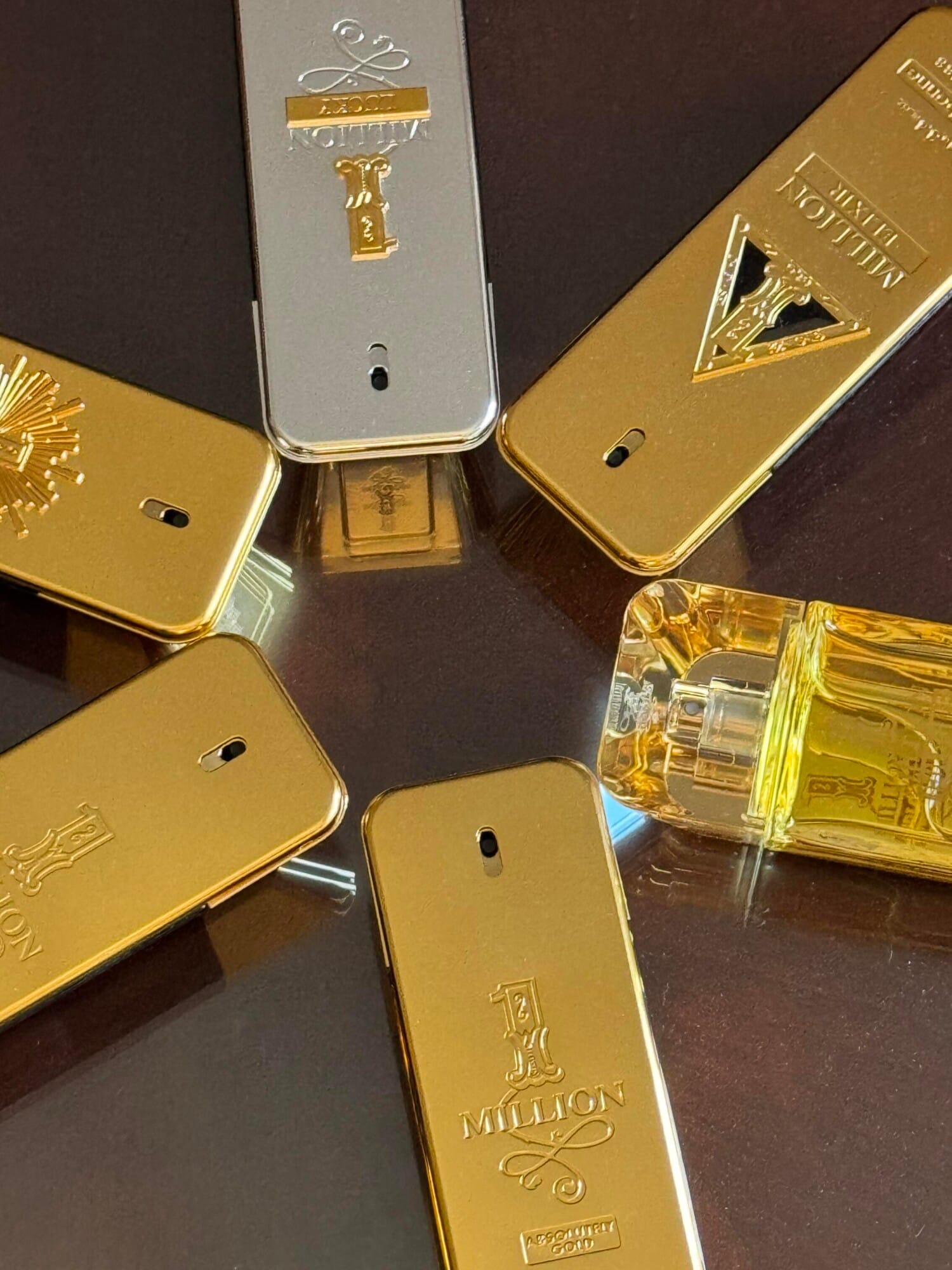 1 Million, bottle, angle