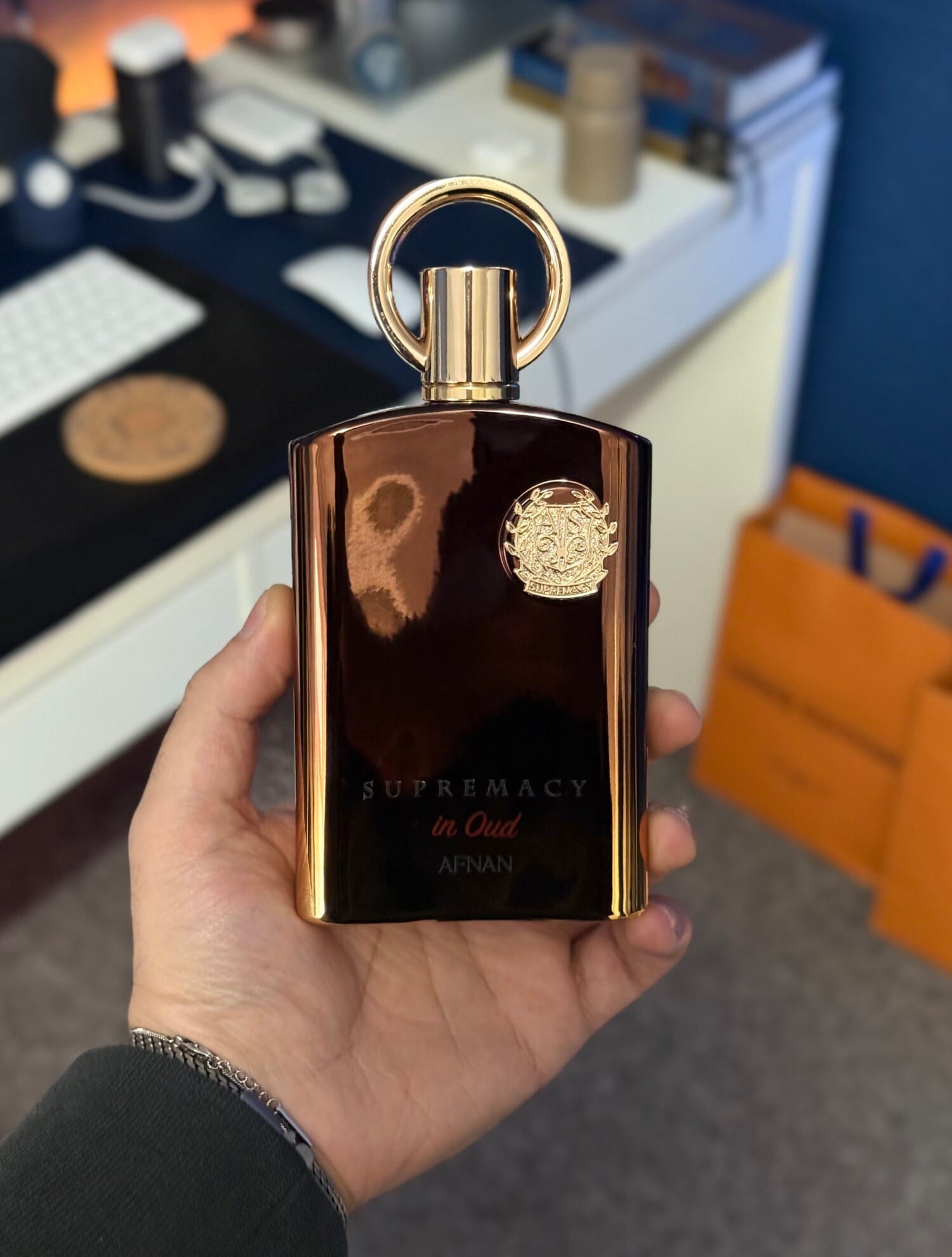 Supremacy in Oud, on-skin / lifestyle