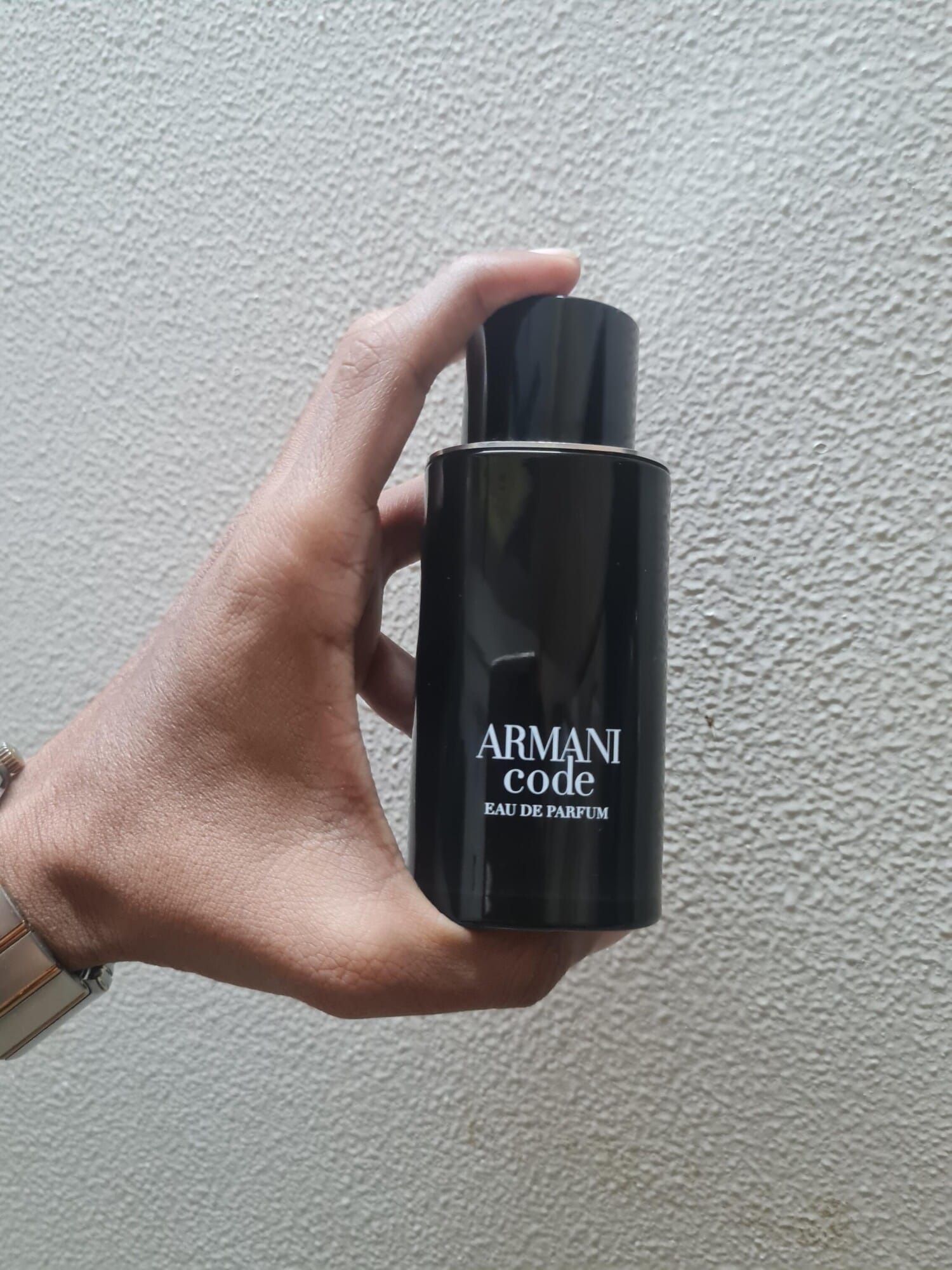 Armani Code Eau de Parfum (2024), on-skin / lifestyle