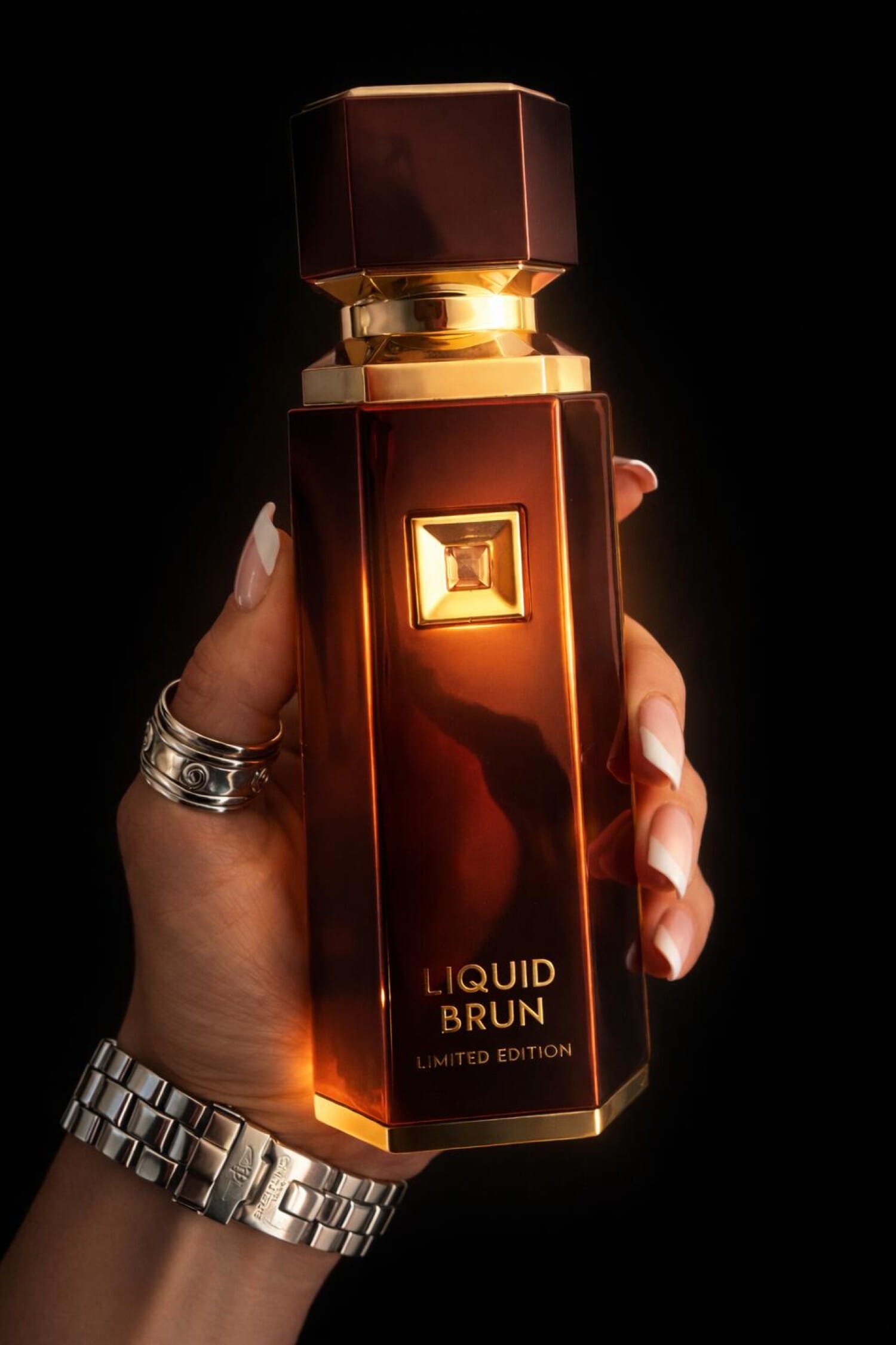 Liquid Brun Limited Edition, decant + box