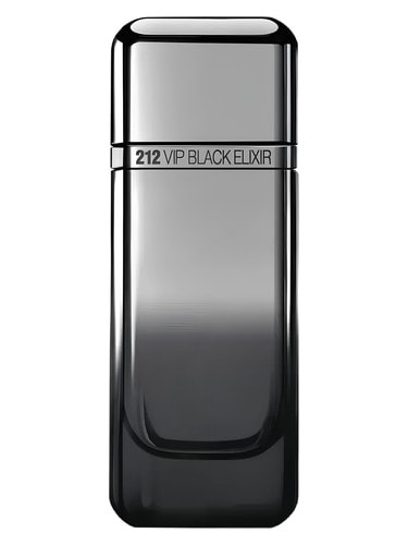 212 VIP Black Elixir, bottle, front