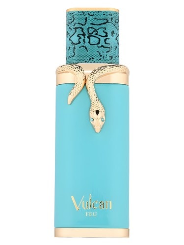 Vulcan Feu, bottle, front