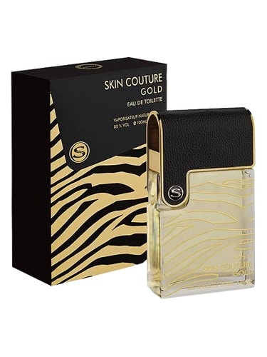 Skin Couture Gold Men, bottle, front