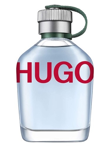 Hugo Man, bottle, front