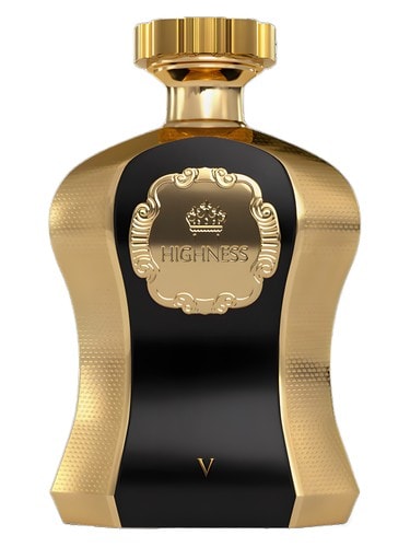 Highness V, bottle, front