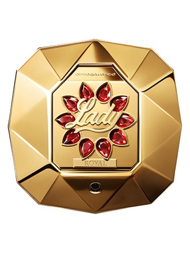 Lady Million Royal, bottle, front